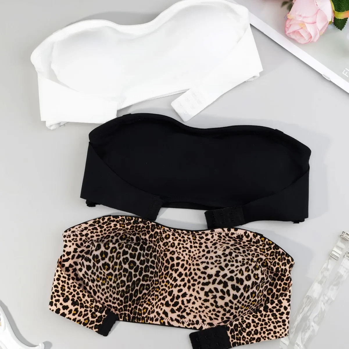 Sexy Gathered Wire-Free Women's Underwear Cross-Border Front-Closure Comfortable Nylon Bra from Mainland China Home Garden